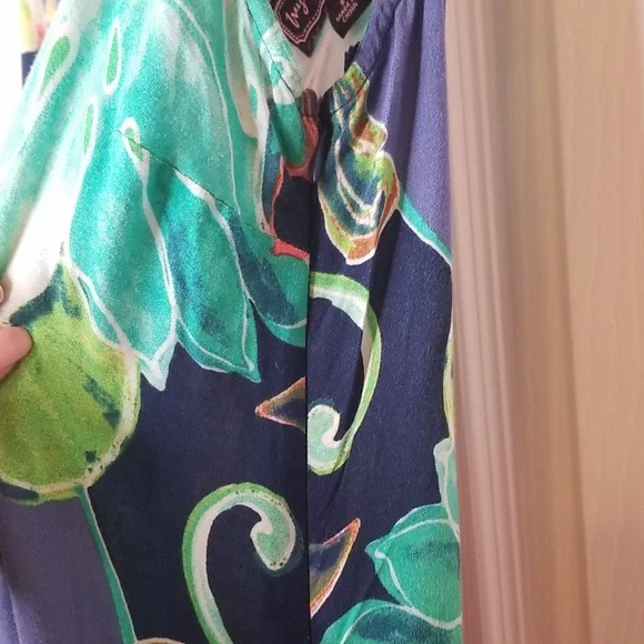 Ivy Street Multicolored Sleeveless Spaghetti Strap Jumpsuit - Picture 7 of 16